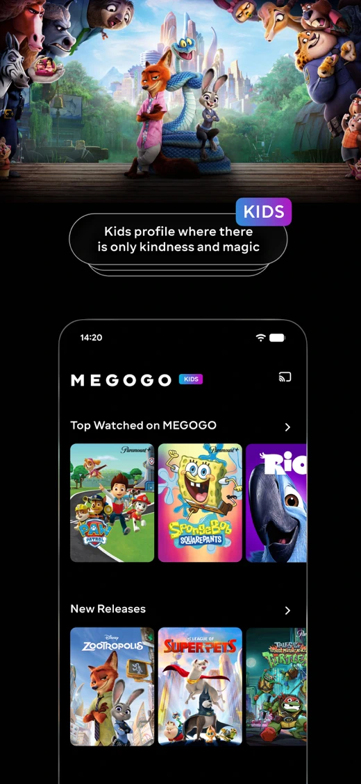 MEGOGO: TV, Movies, Audiobooks screenshot 5