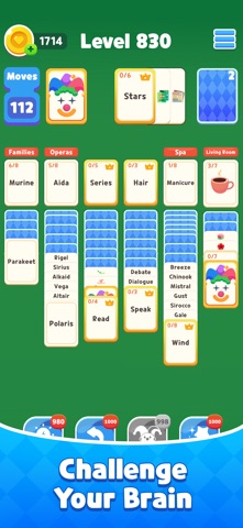 Word Solitaire: Card Puzzle Screenshot 6 of 8