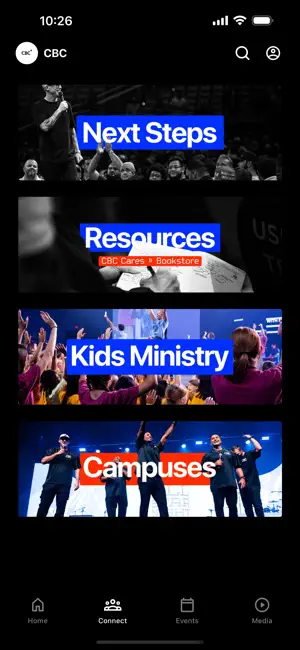 Community Bible Church CBC App screenshot 2