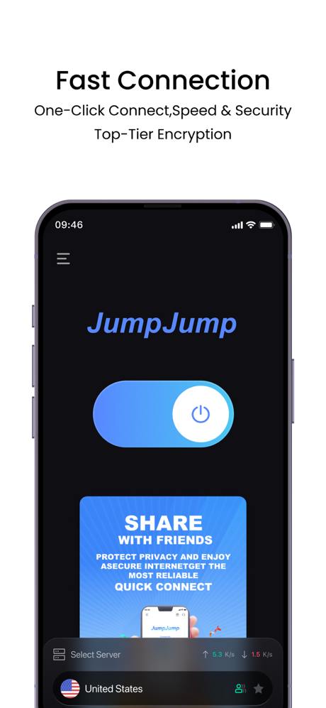 JumpJumpVPN: Fast & Secure screenshot 2