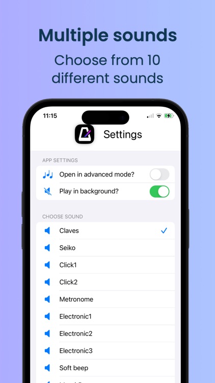 Metsa - Pro Metronome screenshot-3