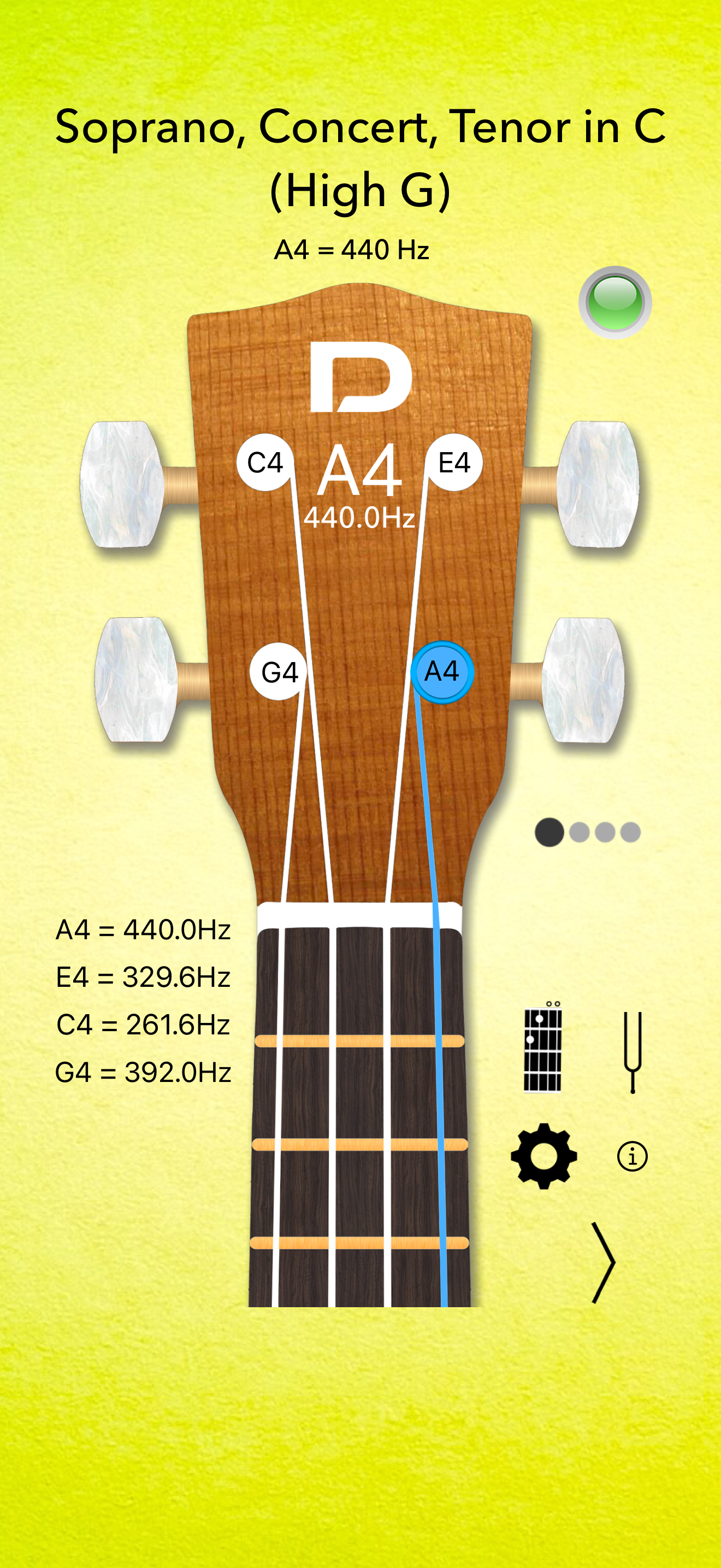 Ukulele Tuner & Chords