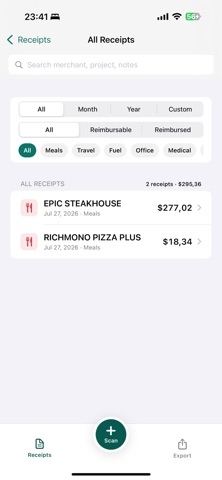 App screenshot