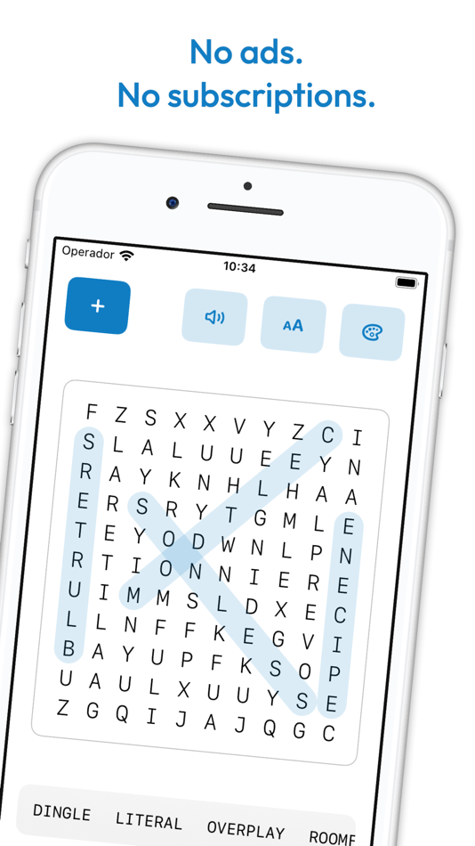 #2. Wordsearch - Soppa (macOS) De: Cristian Ortega Gomez