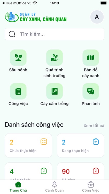 QL cây xanh, cảnh quan