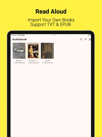Listenix-Podcasts & AI Reader iPad screenshot