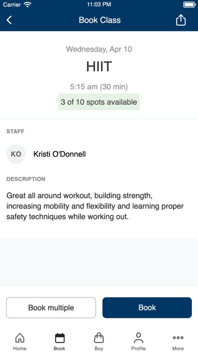 Foley's Fitness Screenshot
