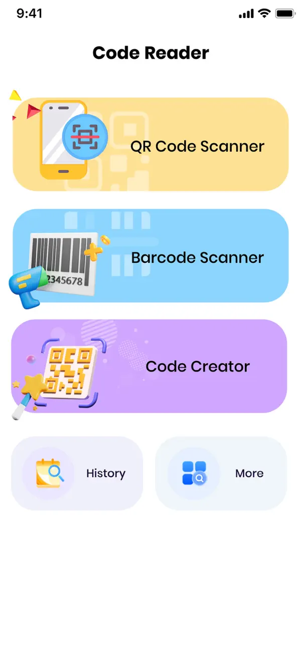 #1. Code Reader & Creator (iOS) Podle: Hong Kong Delightful Limited