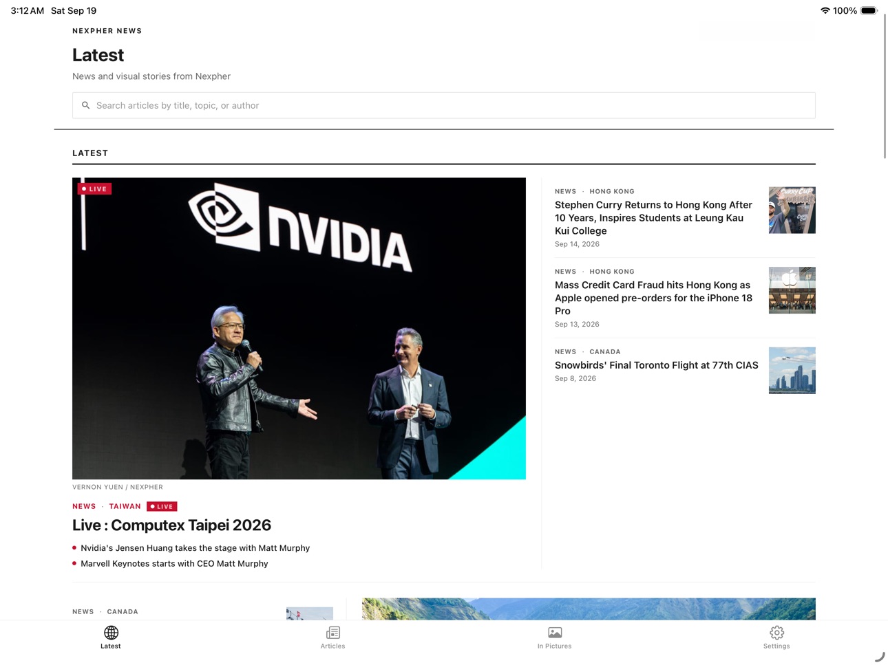 Screenshot 4 of Nexpher News