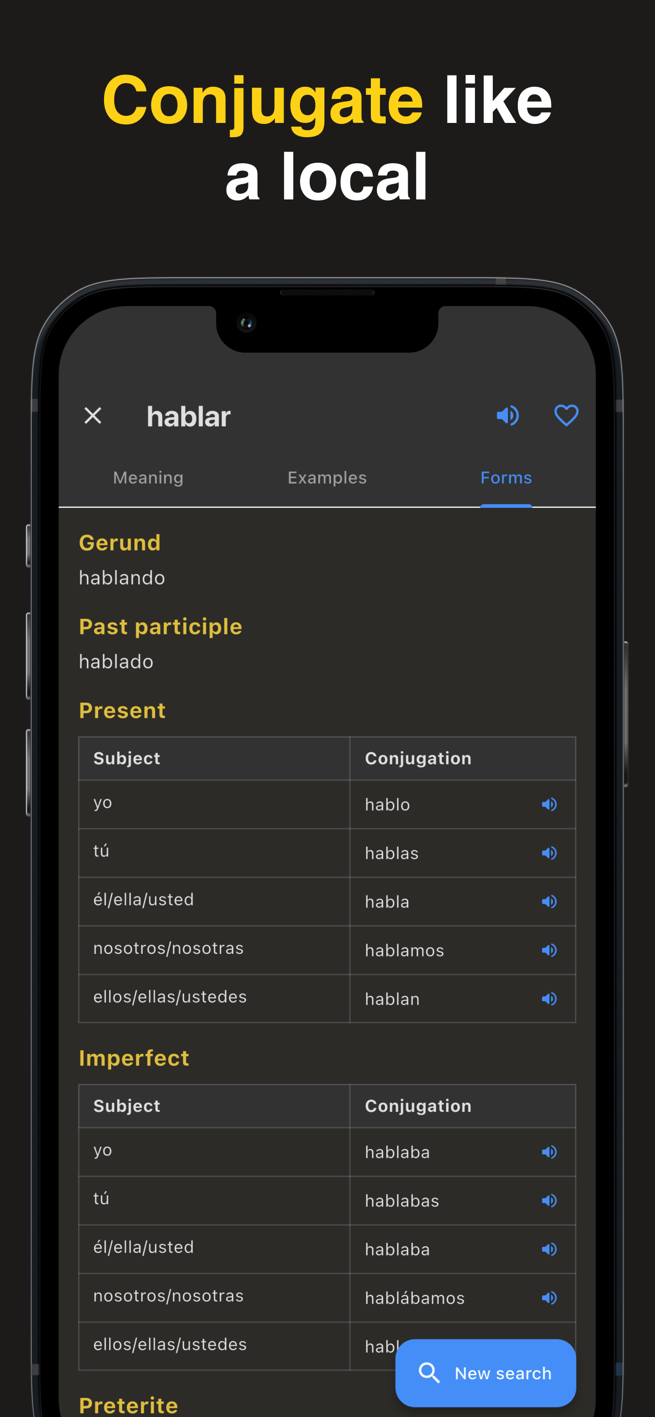 Mitad: Ecuadorian Dictionary screenshot 2