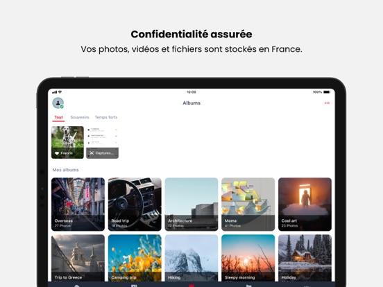 SFR Cloud iPad screenshot 4 - Productivity app