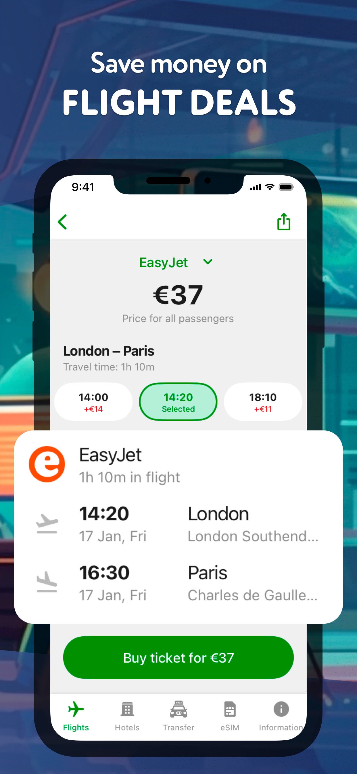 Save money on FLIGHT DEALS