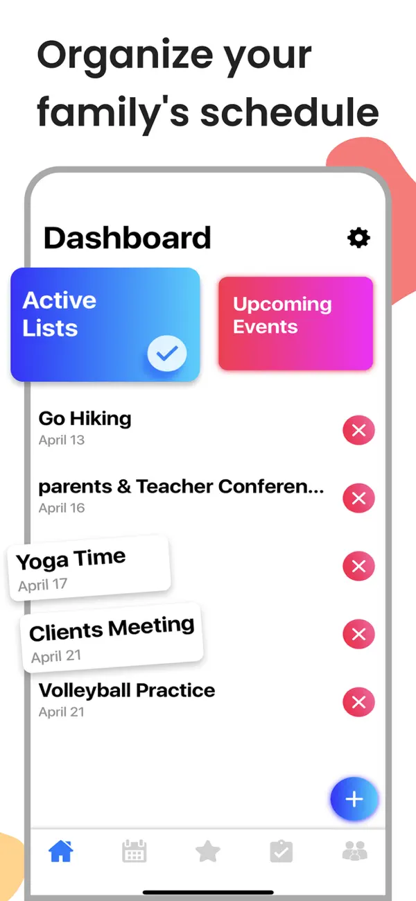 Screenshot #3 pour Family Planner