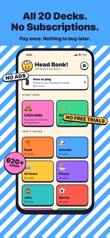 Head Bonk: Charades Party Game のスクリーンショット