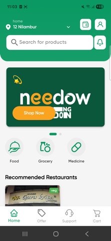 Needow - Customer App Screenshot 1 of 5