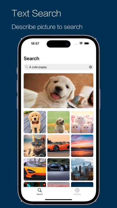 AI Photo Searcher - Simphoto Screenshot