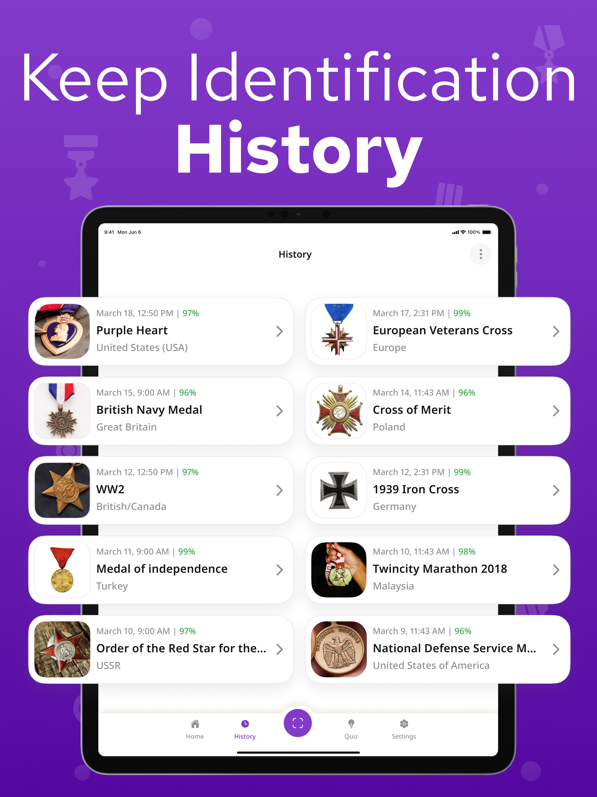 Medal Identifier – Medalium