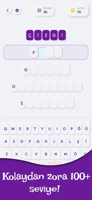 Kelime Örgüsü: Kelime Tamamla screenshot 4