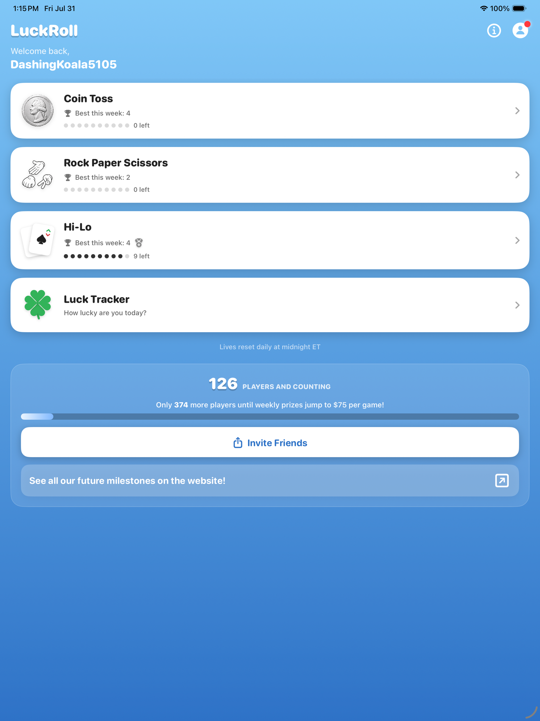 LuckRoll screenshot 12