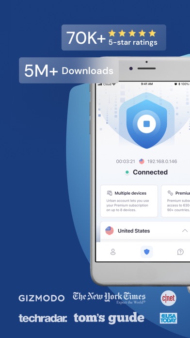 Urban VPN Screenshot