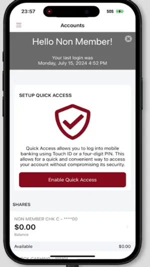 First Comm Credit Union Mobile screenshot 3