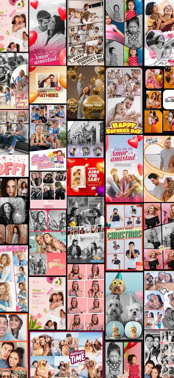 Screenshot #1 pour Photo Collage Maker - Layout