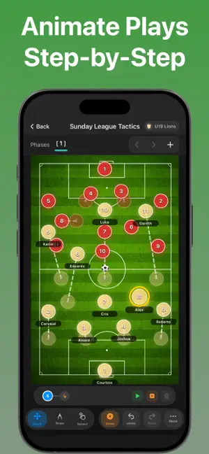 Soccer Coach Tactic Board: VA screenshot 3