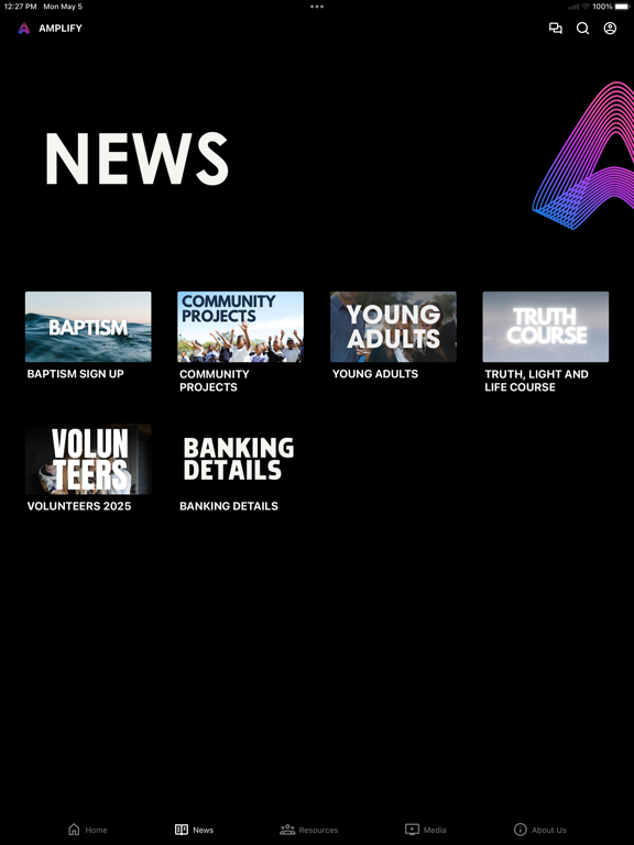 Screenshot #5 pour AMPLIFY CHURCH SA