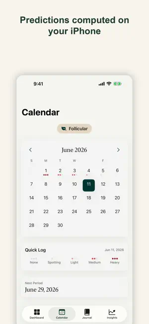 SafeCycle: Period Tracker screenshot 2