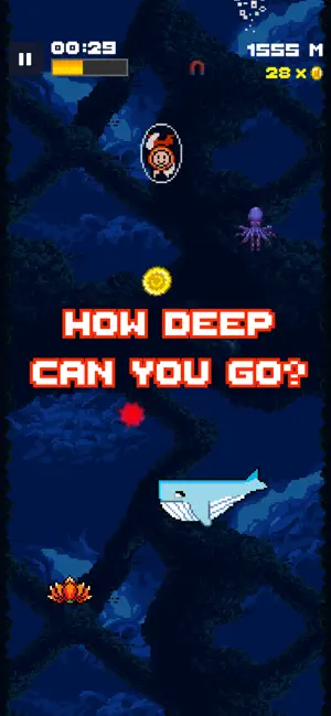 Deep Diver: Underwater Arcade screenshot 1