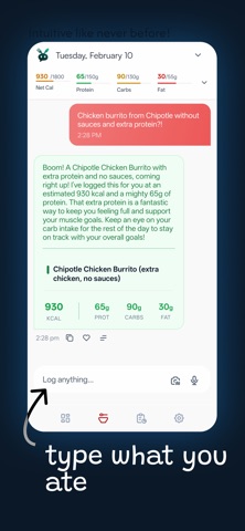 Calur: AI Calorie Tracker Screenshot 4 of 9