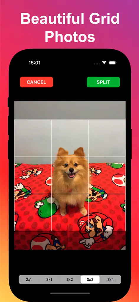 Photo Splitter: Picture Grids - Social Networking App | MWM