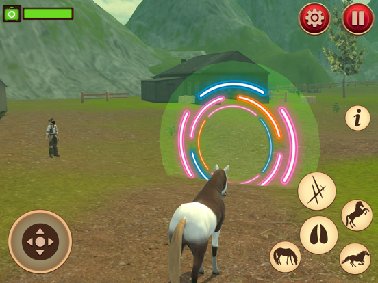 Wild Horse Family Life Game iPad screenshot 9 - Games app