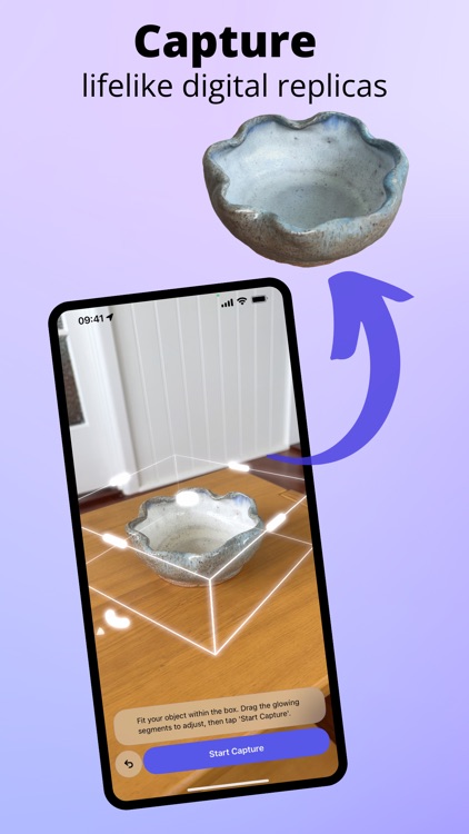 Objy 3D capture & web sharing