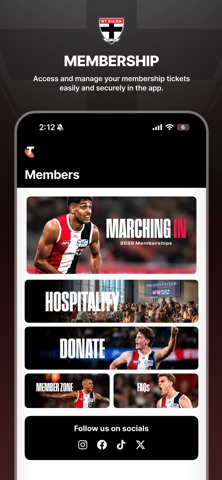 St Kilda Official App Screenshot 5 of 5