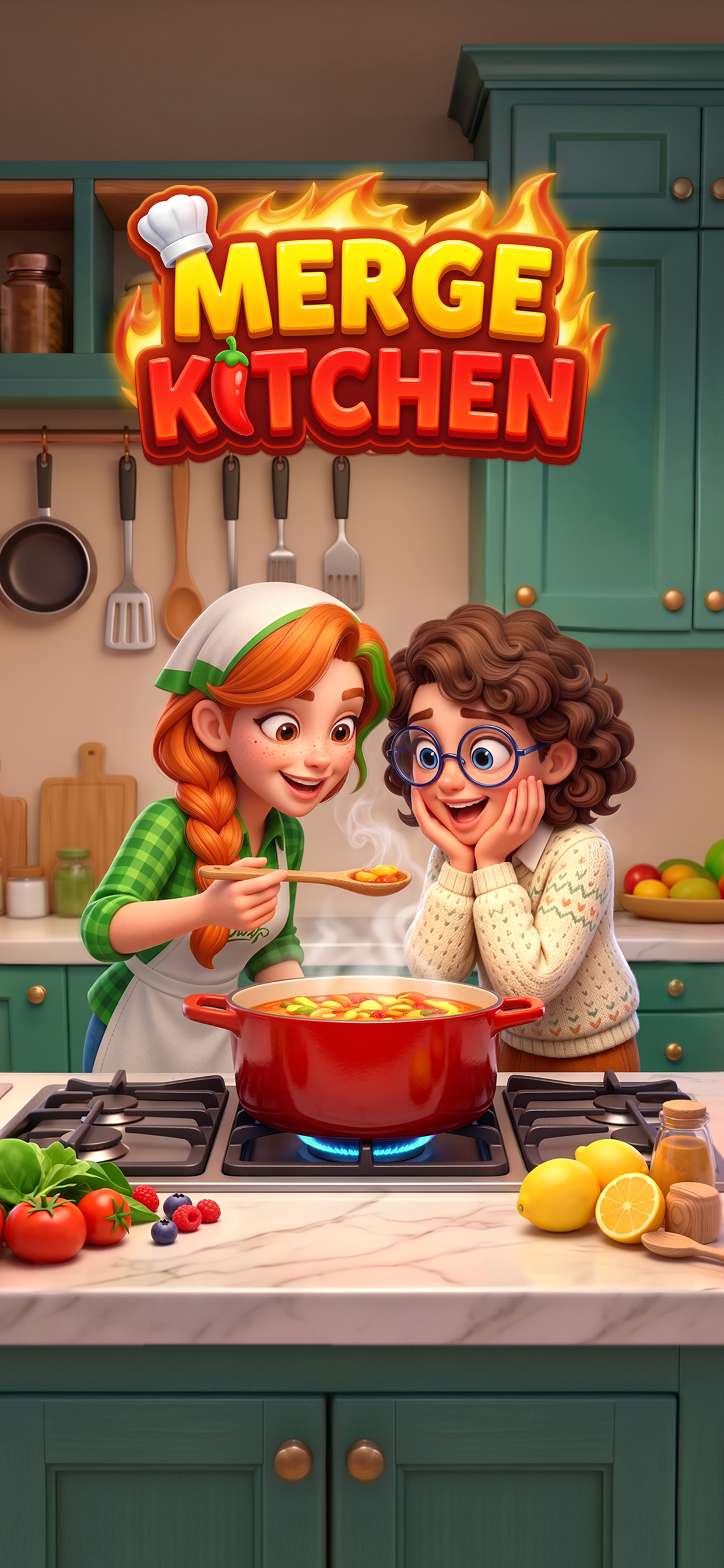 Merge Kitchen - Cook & Story screenshot 8