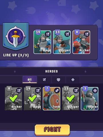 Squad Heroes iPad screenshot