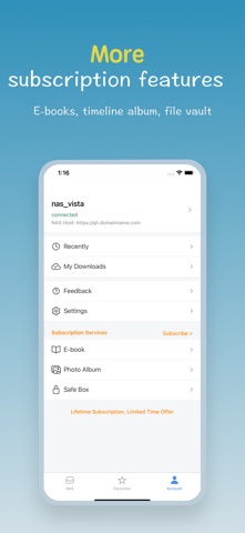 NAS Vista Screenshot 5 of 5