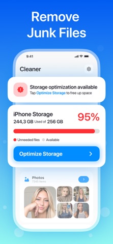 SelfClean iPhone screenshot