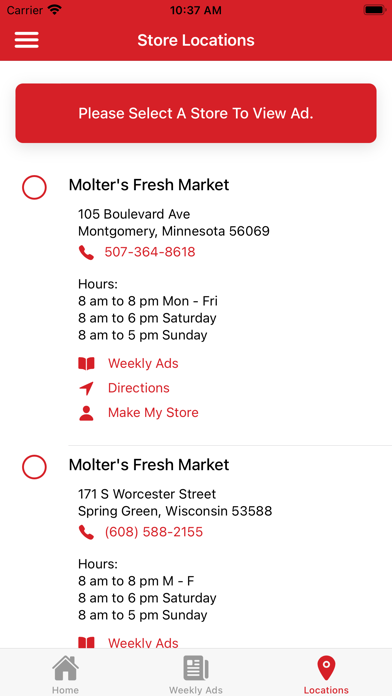 Molter's Fresh Market Screenshot
