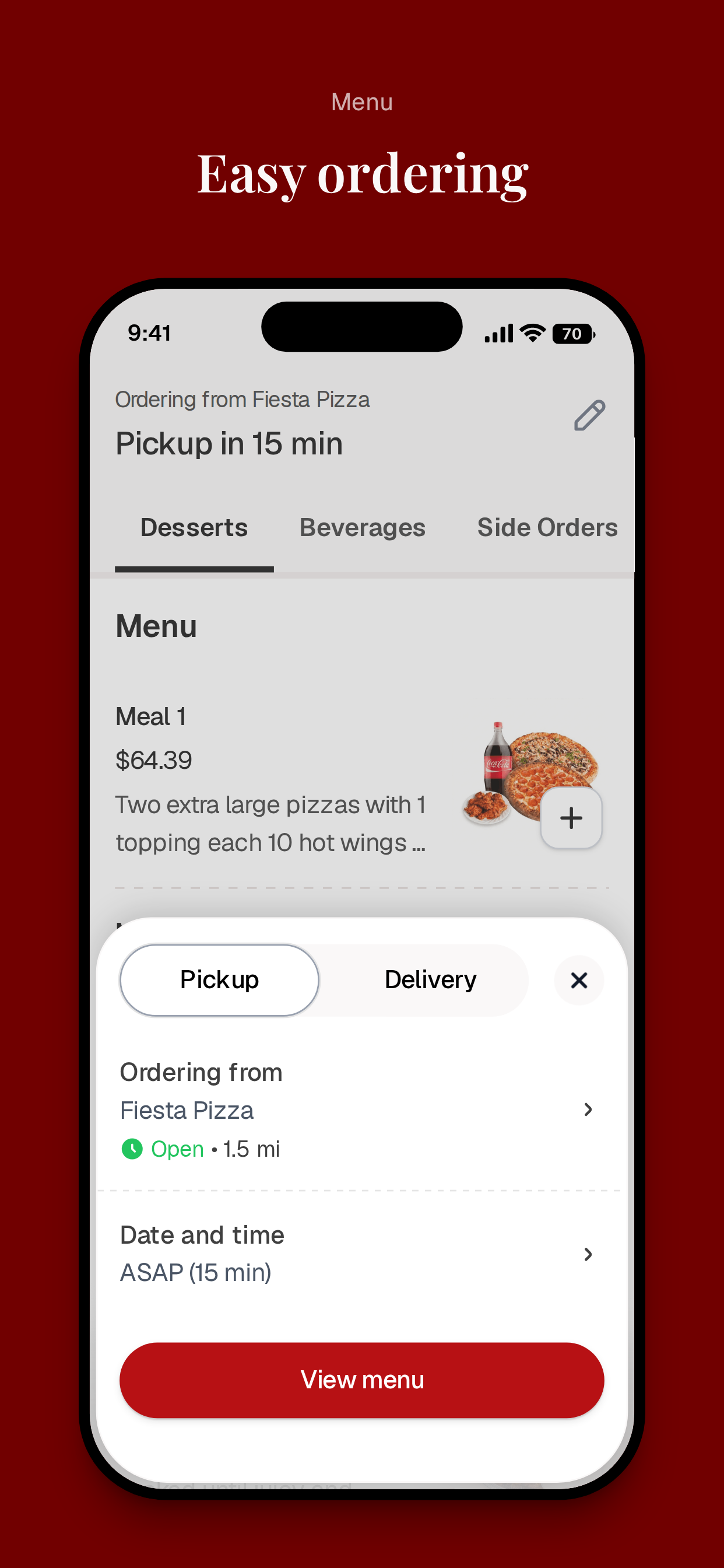 Fiesta Pizza screenshot 3