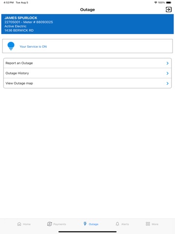 IEC Connect iPad screenshot