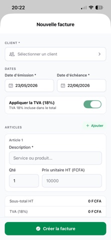 FacturePro CI Screenshot 6 of 10