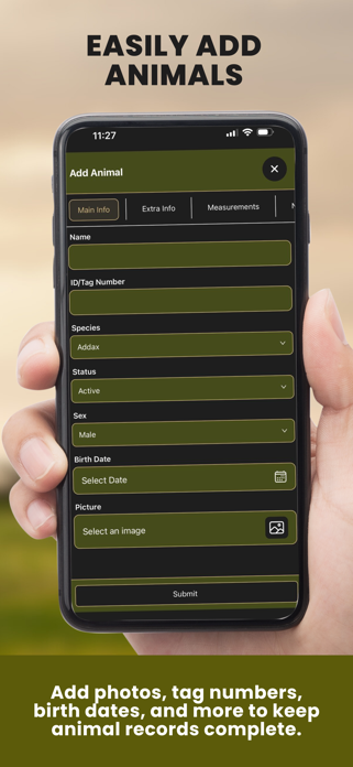 WildTrackApp: Farm & Herd Data Screenshot 1 of 7