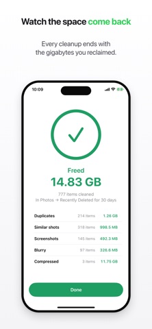 Tidy: Photo Cleaner iPhone screenshot