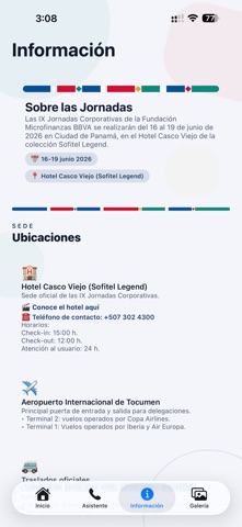 Jornadas FMBBVA Panamá 2026 screenshot