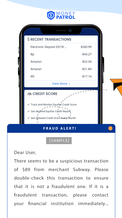 MoneyPatrol : Personal Finance Screenshot