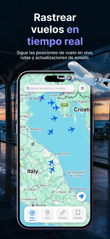 FlyTrack－Rastreo de Vuelos screenshot 1 of 7
