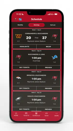 Tampa Bay Buccaneers Official screenshot 3