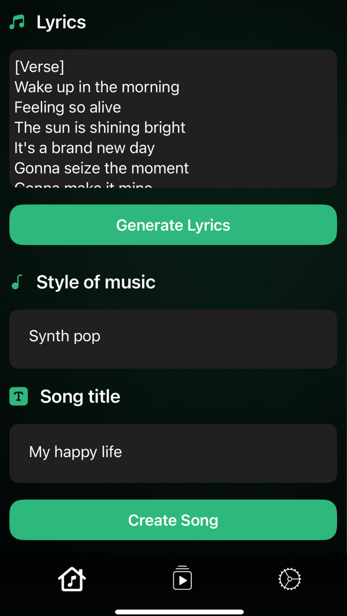 AI Song AI Music Generator